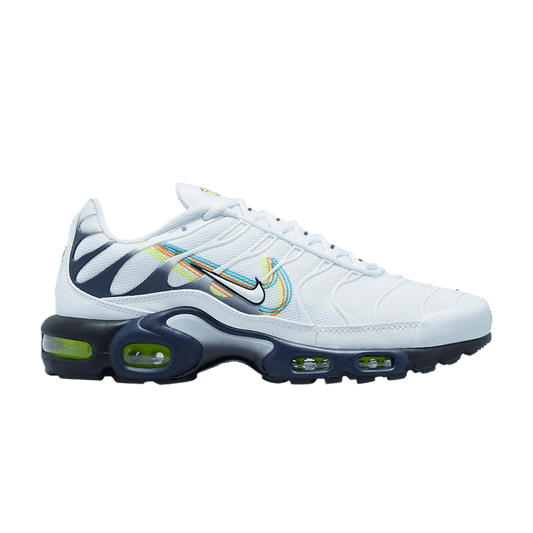 Nike Air Max Plus 3D Swoosh White Volt Football Grey Blackened Blue