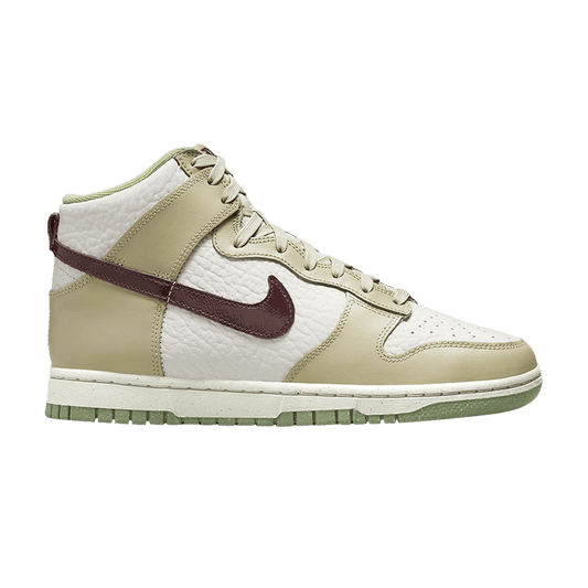 Nike Dunk High Tumbled Tan White Brown (Women's)