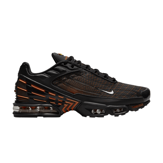 Nike Air Max Plus 3 Black Orange Spirograph