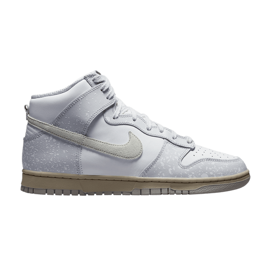 Nike Dunk High Spray Paint White Pure Platinum