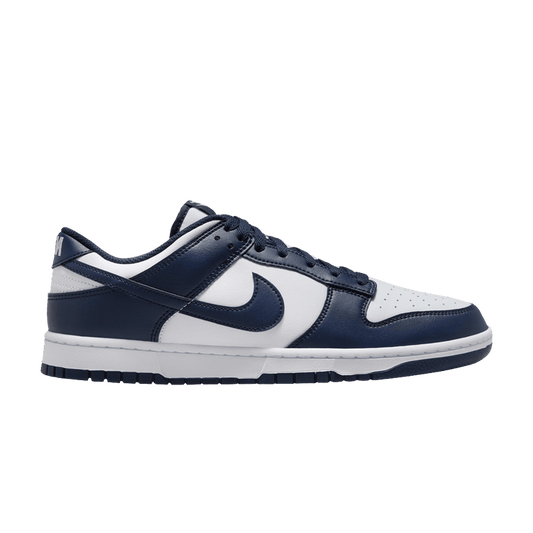 Nike Dunk Low White Midnight Navy