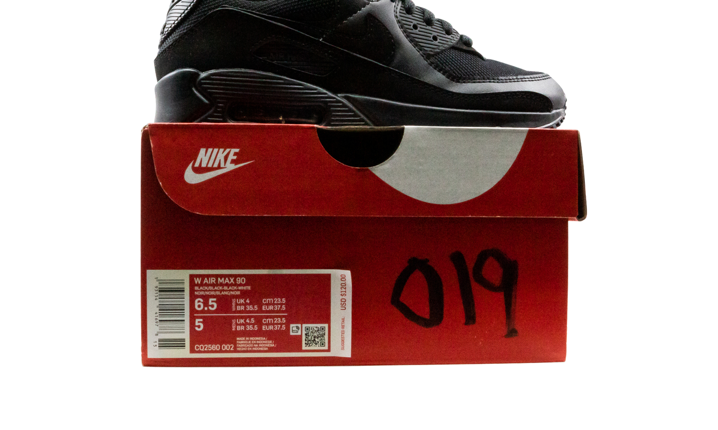 AIR MAX 90 WMNS "Triple Black"