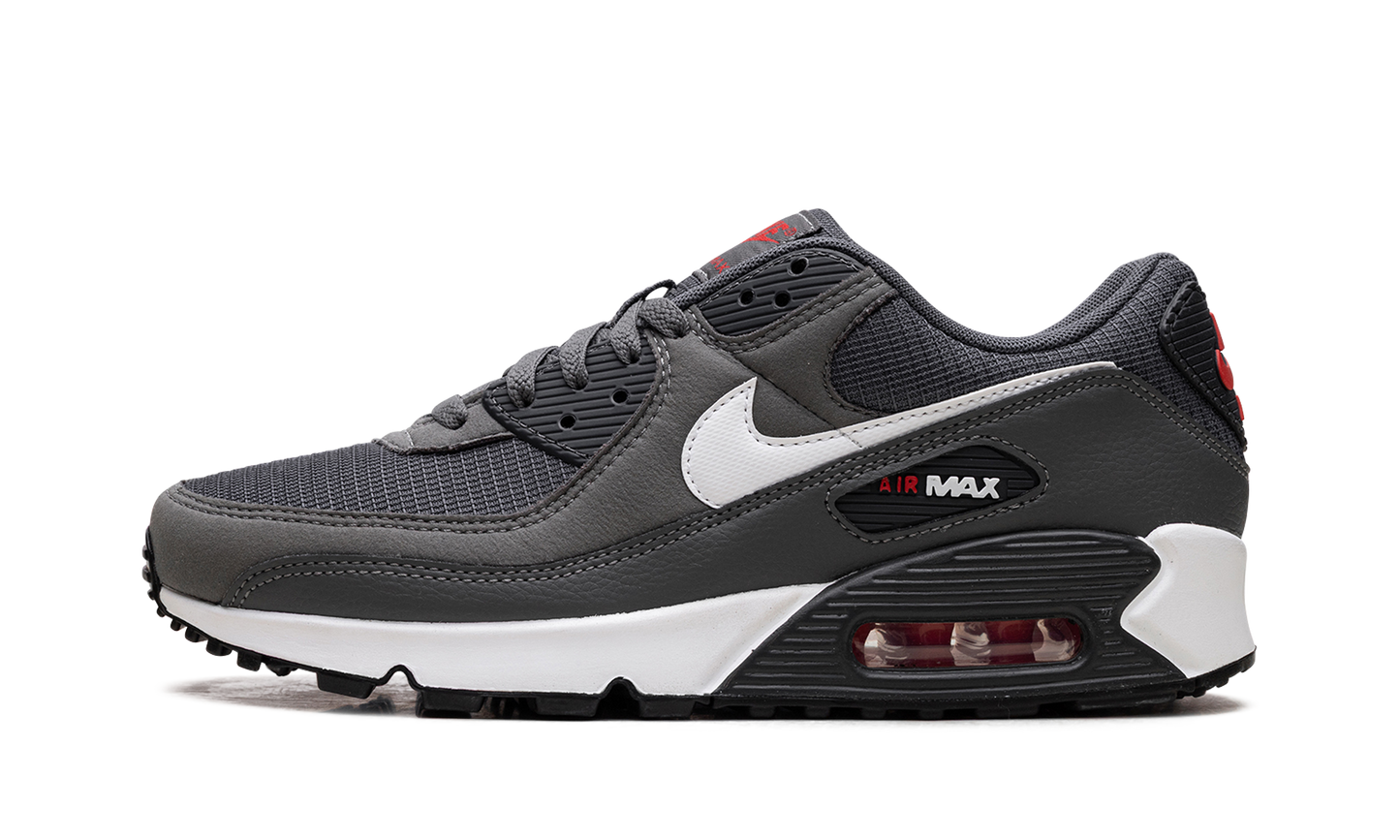 Air Max 90 "Iron Grey University Red"