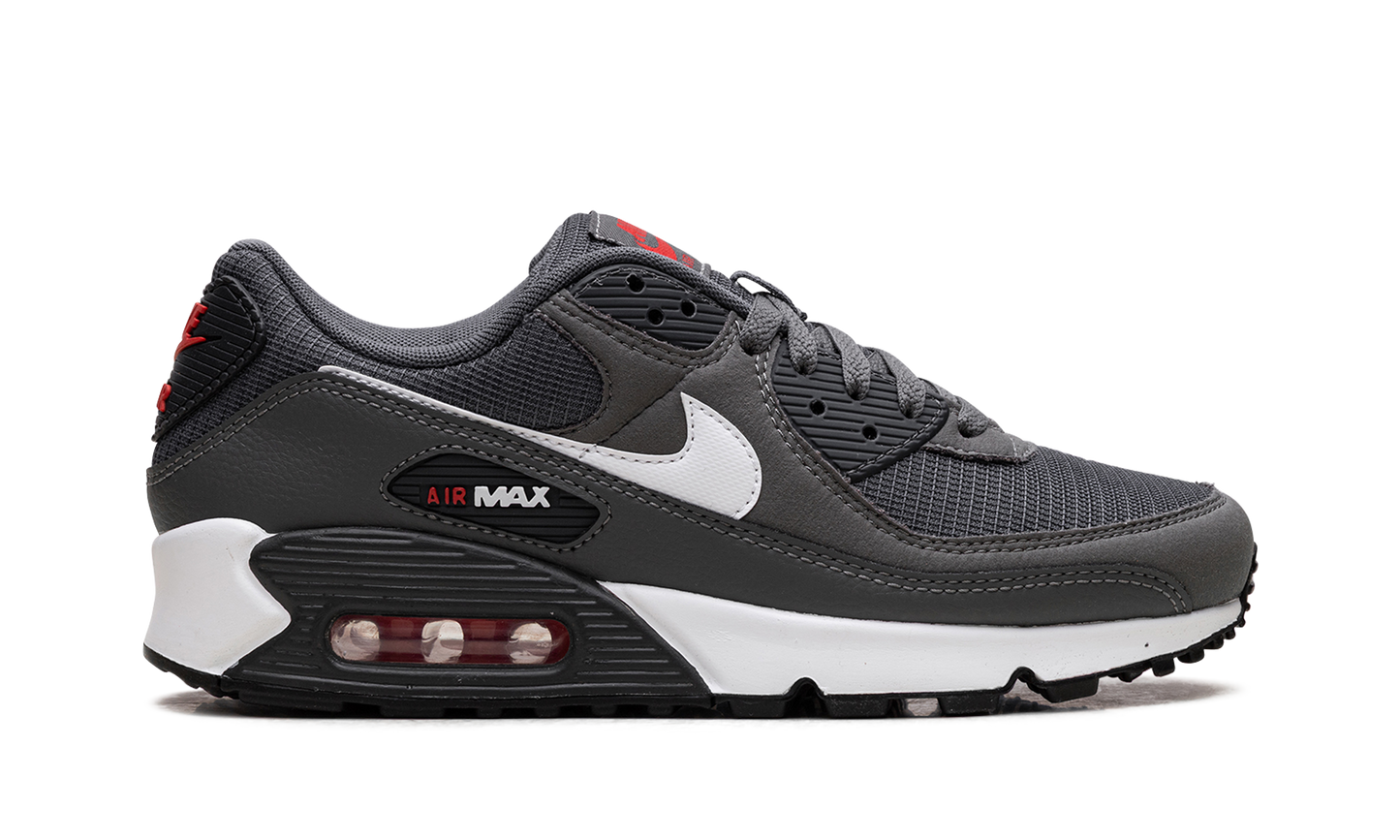 Air Max 90 "Iron Grey University Red"