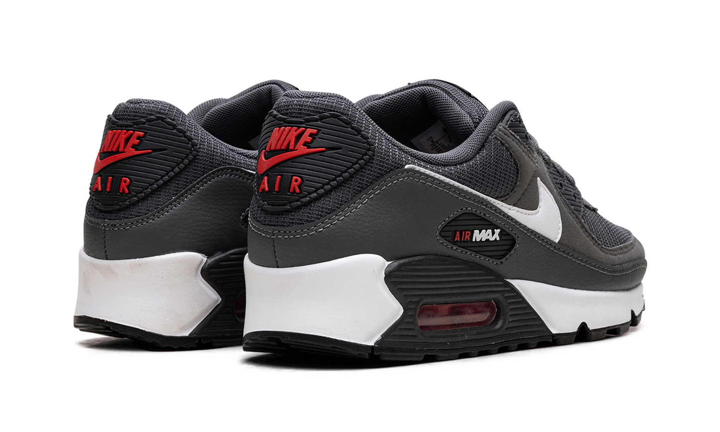 Air Max 90 "Iron Grey University Red"