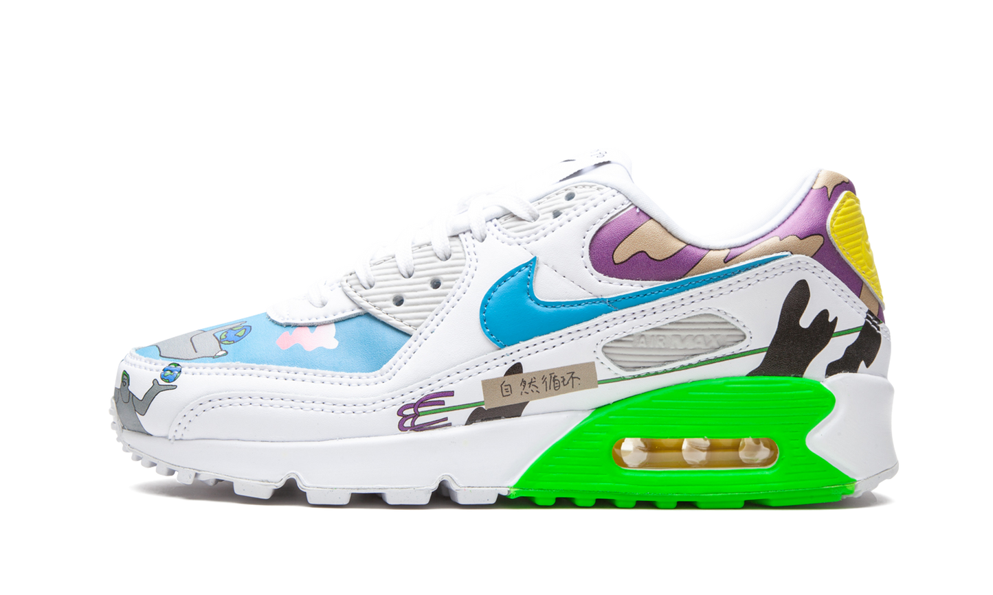 Flyleather Air Max 90 QS "Ruohan Wang"