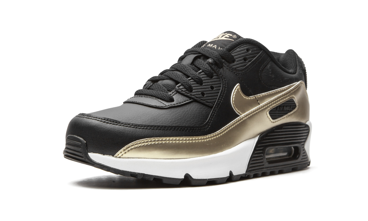 Air Max 90 LTR GS "Black / Metallic Gold"