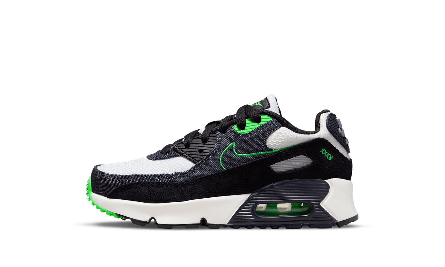 Air Max 90 Leather SE PS "Black Scream Green"